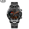 LIGE BW0189 Rugged Steel Men's Smartwatch Answer Dial Call Fitness Tracker Wearable DevicesWaterproof Smart Bracelet for Sports
