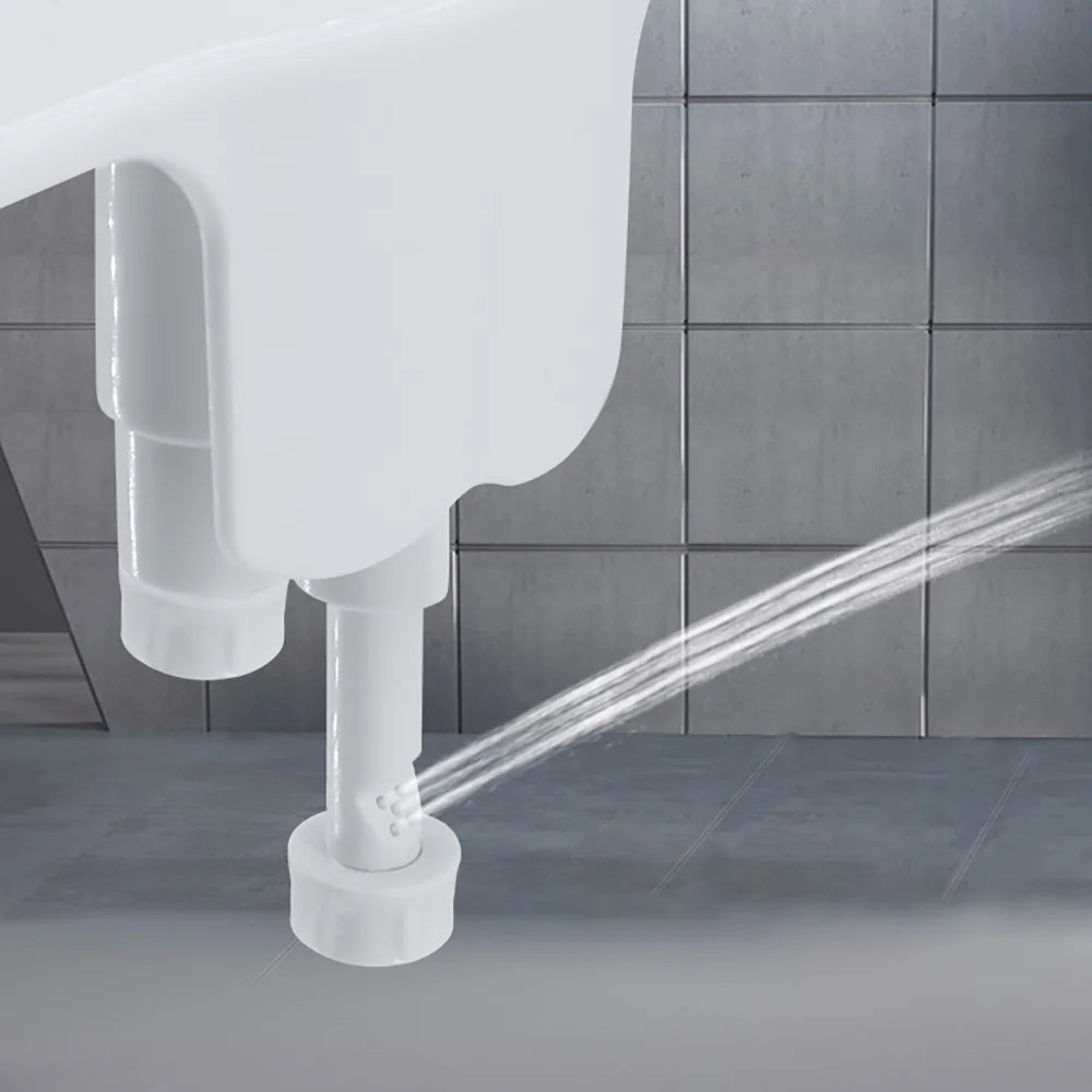 High Quality Dual Nozzle Self-Cleaning Cold Water Slim Toilet Bidet Sprayer Attachment Non-Electric Mechanical Modern Plastic