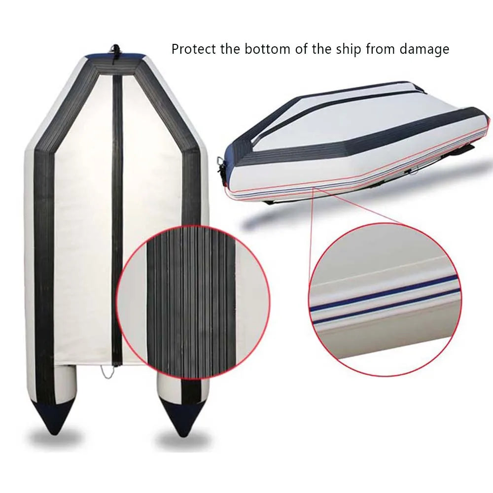 Heat Weld Process Solarmarine 4 Person Air Mat Floor Inflatable Speed Boat High Quality Speed Rescue Boat for Using in Sea Water