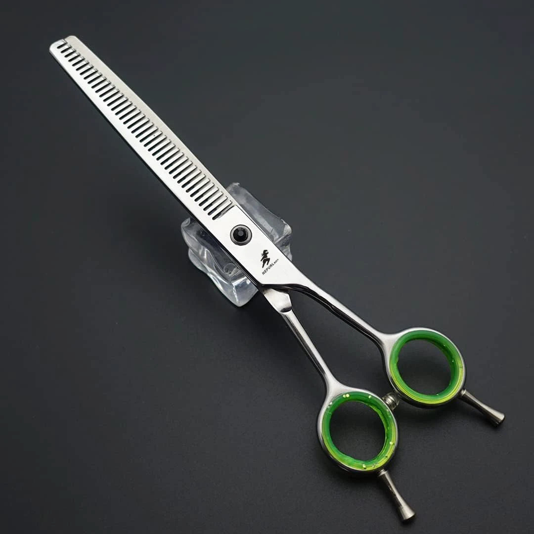 7.0 Inch Scissors Pet Grooming Dense Fishbown Teeth Scissors Set  shear   4 Scissors in  Set PTS-015