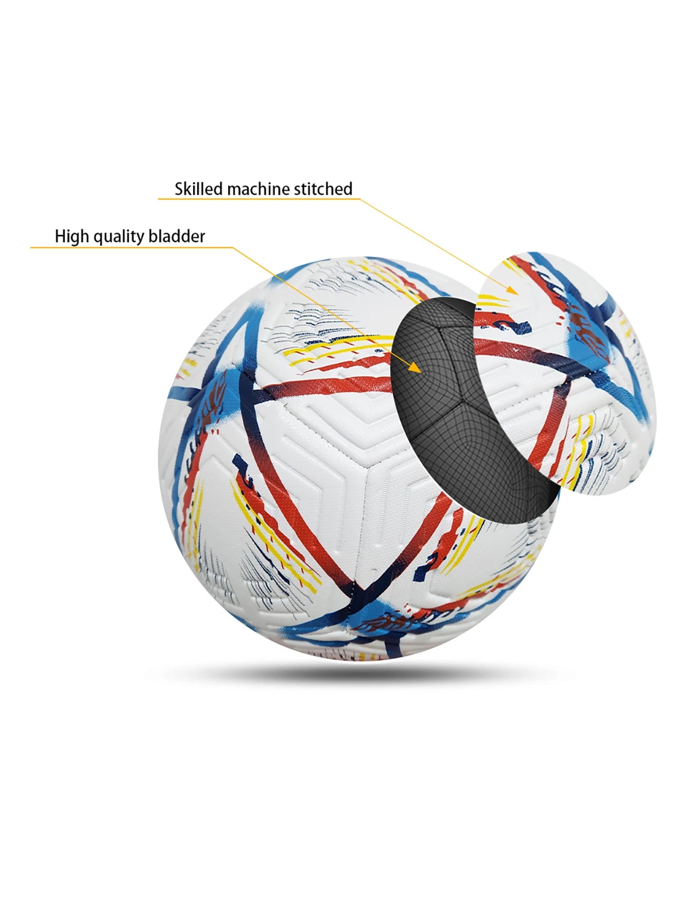 Cheap Price Soccer Ball Factory Machine Stitched Football PU Material Size 5 Training Soccer Football Ball Official Match Game