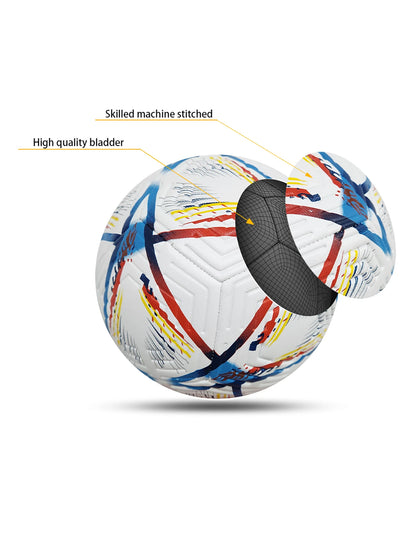 Cheap Price Soccer Ball Factory Machine Stitched Football PU Material Size 5 Training Soccer Football Ball Official Match Game