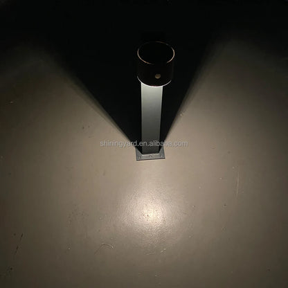 Modern IP65 LED Solar Pillar Gate Pathway Post Lawn Landscape Garden Lights