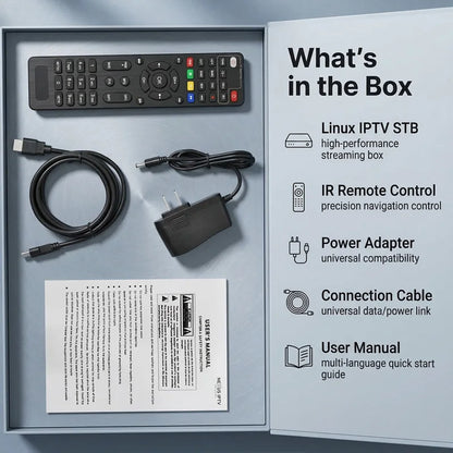 Linux IP STB M3U XML Playlist Online Playlist USB Import Auto Update HD+AV+LAN WiFi (Playlist) - ERI-IPTV004 DDR3 1Gb Flash 16MB