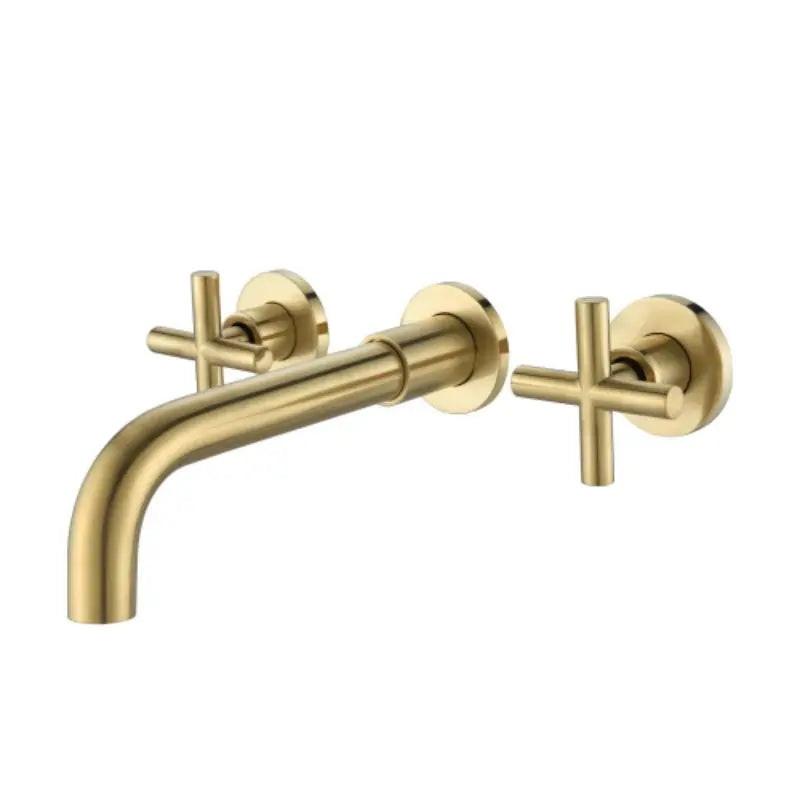 Modern Luxury Waterfall Bathroom Faucet Good Selling Robinet Salle De Bain Mixte Wall Mounted Brass Wash Faucet