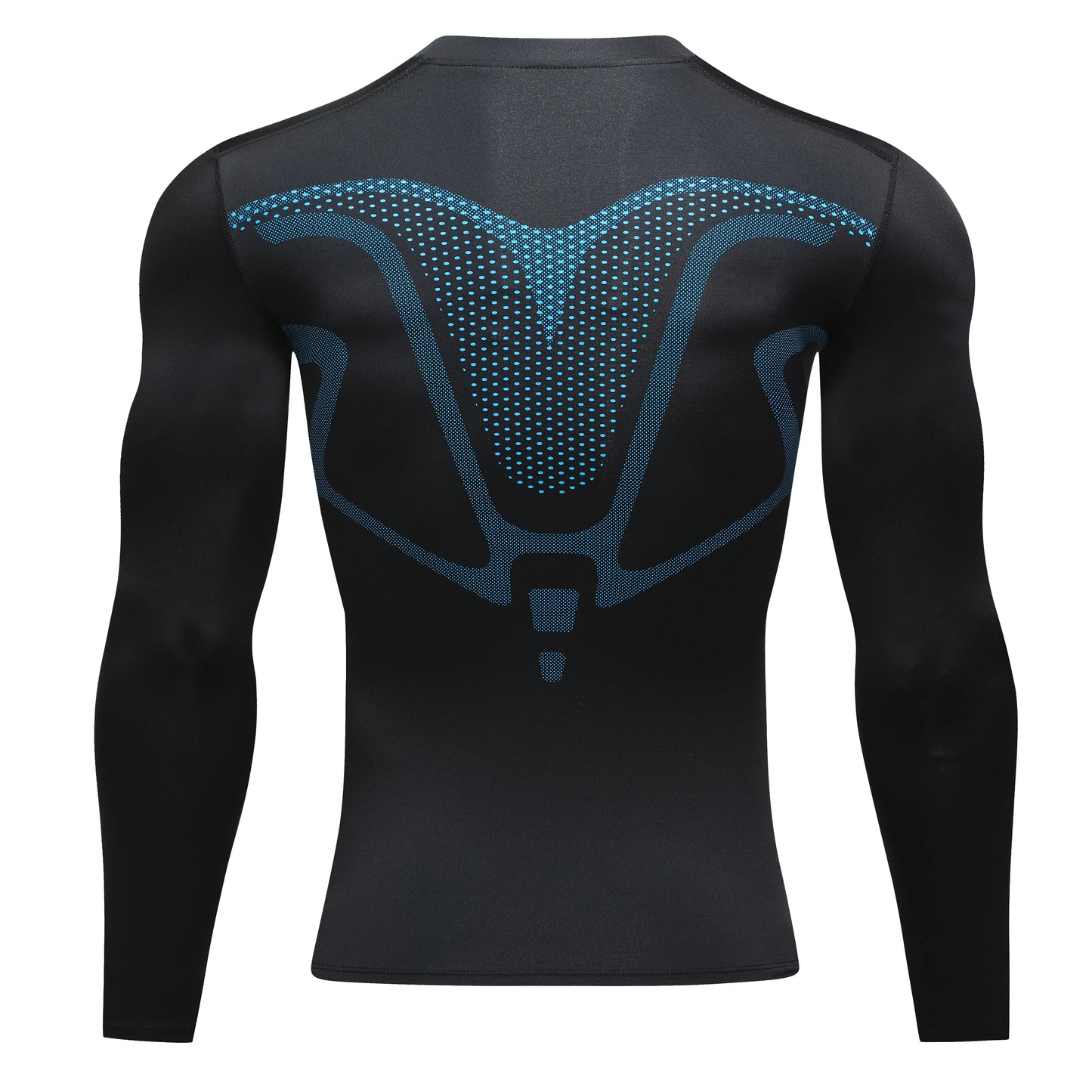 USA Warehouse 3 Pack Compression Shirts for Men Long Sleeve Athletic Base Layer Undershirt Gear T Shirt for Workout