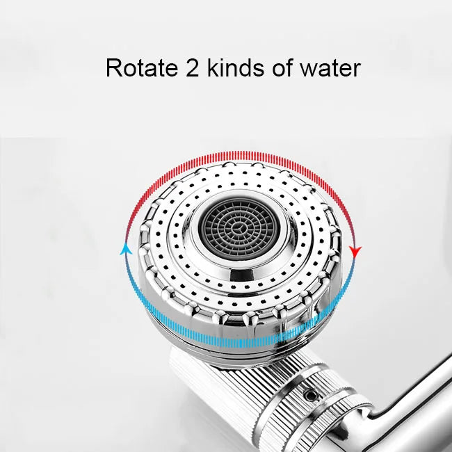 Faucet 360 Rotating Single Hole Multifunctional Hot and Cold Water Home Kitchen Bathroom Faucet