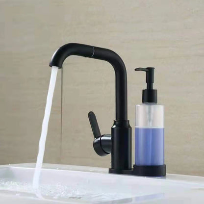 Foam Soap Dispenser Hotel Use Kitchen Sink Counter Press ABS Plastic Basin Faucet Factory Price
