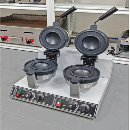 Commercial Burger Baking Machine Bread  Hamburger Press Hamburger waffle Machine