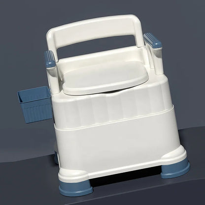 Portable Toilet Outdoor Camping  Load Anti-slip Adult Children Mobile Toilet for Home Hospital Travel Plastic Toilet