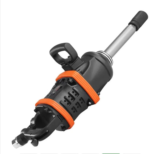 VEVOR 1 Inch Air Impact Wrench, up to 5175 Ft-lbs Beast Reverse Torque Output Pneumatic Impact Gun W/ 8 Inch Extended Anvil