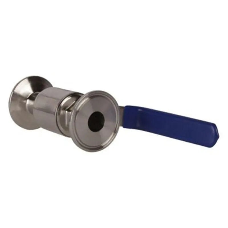 Sanitary Tri Clamp Ball Valve SS304  PTFE Seat 3/4" 1" 1.5"
