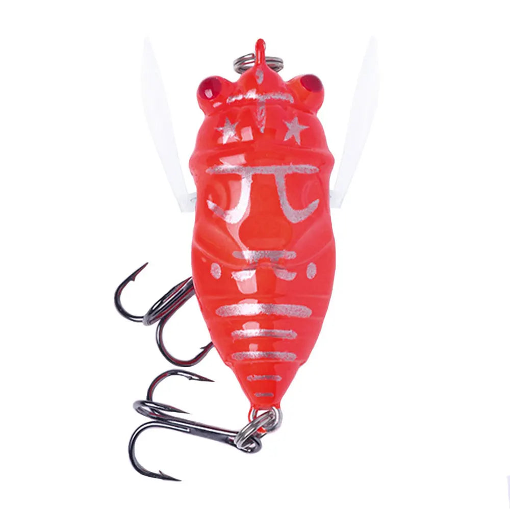4cm/6.4g  Swing Finishg Cricket Insect Bait Minnow Hard Lure Fishing Isca