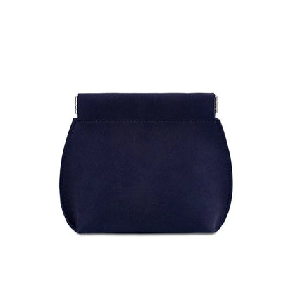Thickened PU Leather Pouch Small Cosmetic Lipstick Automatic Closed Shrapnel Bag Makeup Packing Bag Jewelry Bag WIth logo