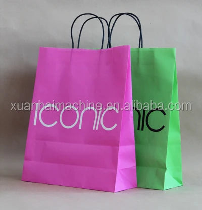 Paper Bag Making Machine Fully Automatic Food Brown Craft Paper Bag Machine
