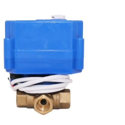Valvula De Agua De 3 Vias 5v 12v Dn8 DN15 DN20 BSP Laton CR01 CR02 CWX-25S Valvula De Agua Electrica De 3 Vias