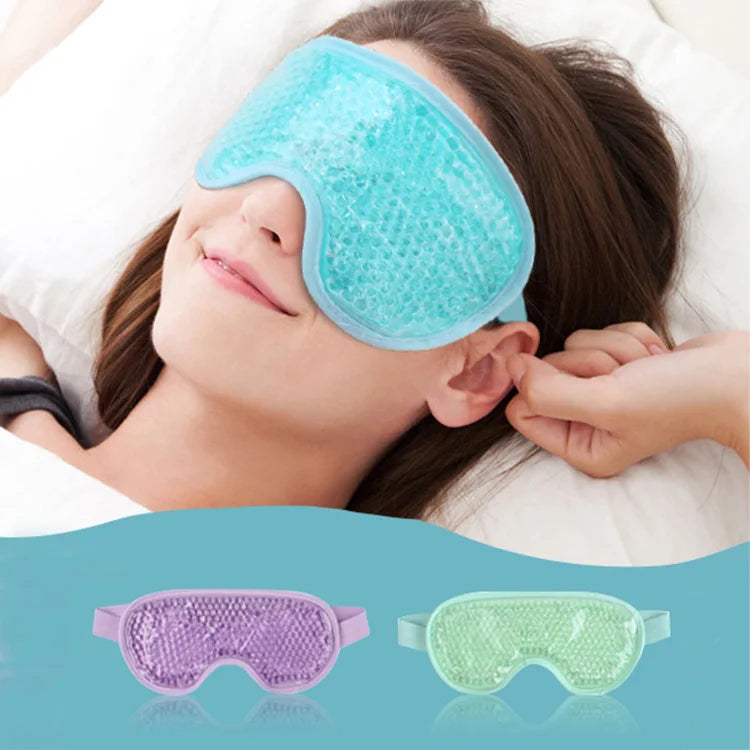 2025 New Medical Freezable Cooling Eye Mask Hot or Cold Gel Eye Compress Eye Health Supplies