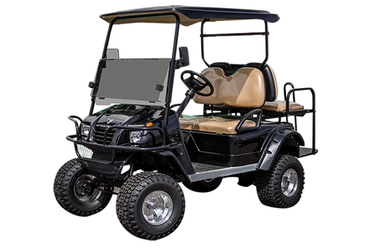 Golf Push Cart Golf Buggy Utility Vehicle Strong Chassis Smooth Drive for Outdoor Recreation