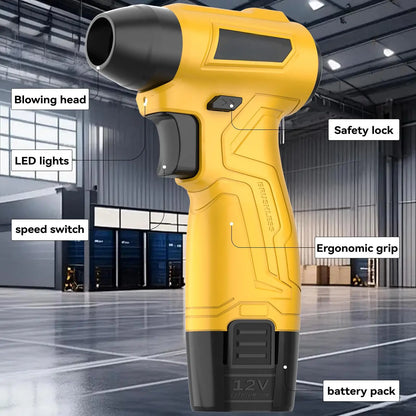 Battery Powered DIY Brushless Motor Cordless Tool for Dust and Leaf Clearing