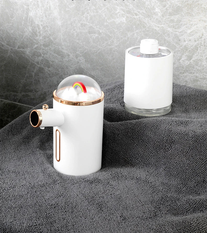 Rechargeable Smart Plastic Modern Bathroom Hand Sensor Touchless Dish Foam Automatic Liquid Soap Dispenser