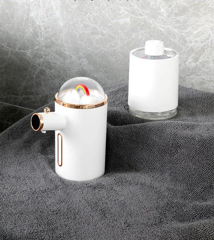 Rechargeable Smart Plastic Modern Bathroom Hand Sensor Touchless Dish Foam Automatic Liquid Soap Dispenser