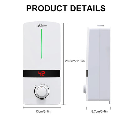 New Design 1.0-5.5kw Small Low Wattage Electric Hot Water Heaters for Bath at Home