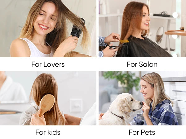 Negative Ion Turbo Hair Dryer, High-Speed Electric Turbine Airflow Hair Dryer Stand Hair Dryers for Women