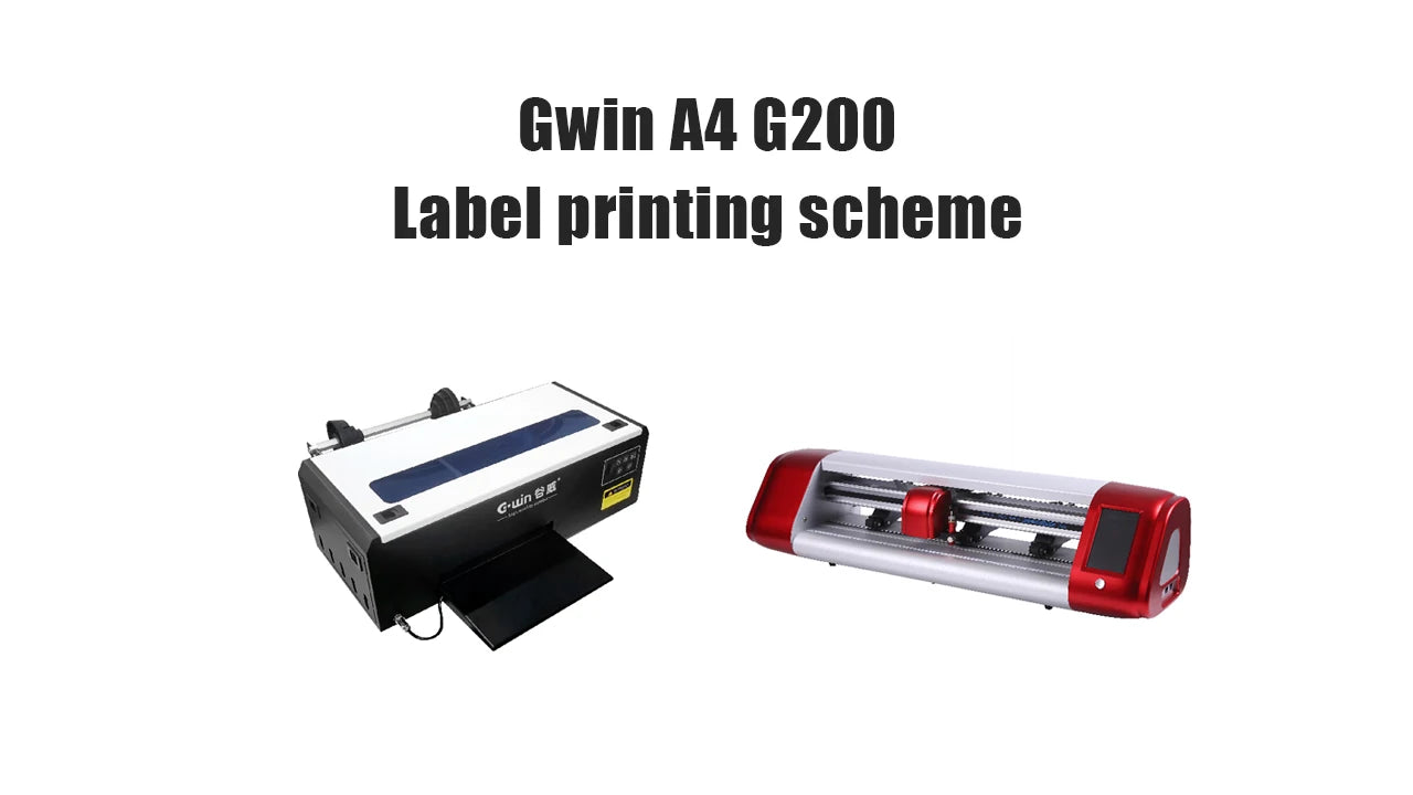 Print Machine Vinyl Water Based Ink Printing Machines A4 Size Digital Label Sticker Print Machine