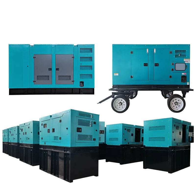 62.5 Kva Silent diesel Generators 50 kw Paired With Pure Copper Brushless Generator and Auto ATS