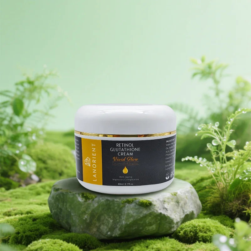 OEM Wholesale Korean Luxury Skincare Products Organic Retinol Skin-Nourishing Dark Spot Correction Glutathione Cream