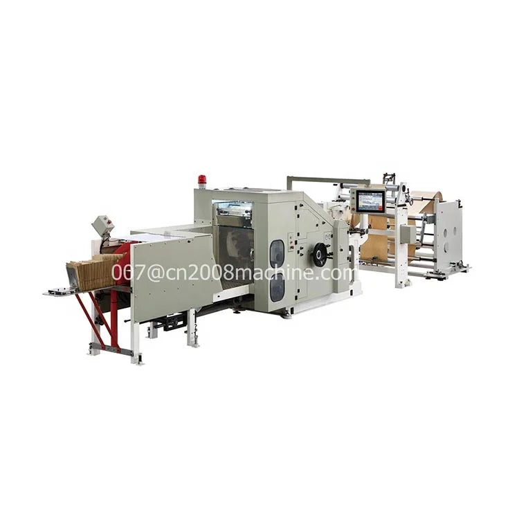 Paper Bag Making Machine Fully Automatic Food Brown Craft Paper Bag Machine