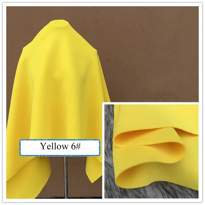 Stretch Spandex Knit Space Cotton Fabric Air Layer for Baseball Jacket Skirt Sewing DIY Face Mask Per Half Meter