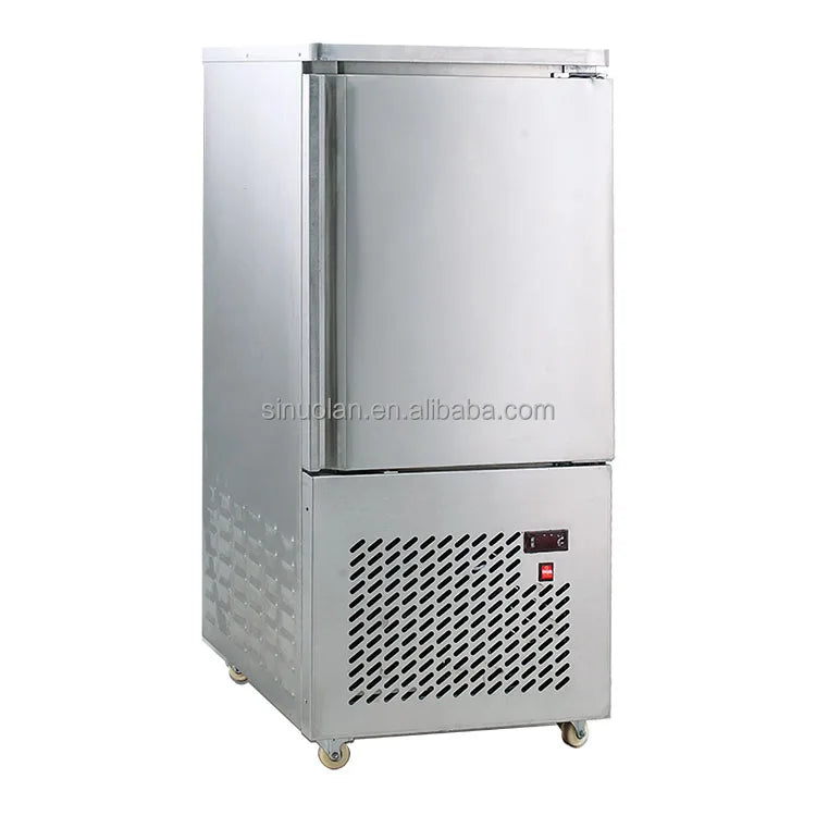 High Efficient 10/15 Trays Small Air Cooling Plate Freezer & Blast Chiller with Stainless Steel 304 and Fast Freezing