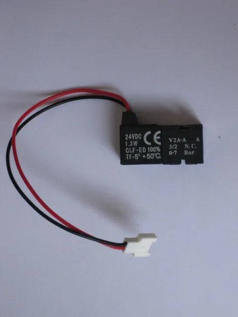 Mini 10MM Solenoid Valve for Sock Machine Wire Connector Type DC6V Small Nylon Sock Pilot Structure Manual Power by PDG ibma
