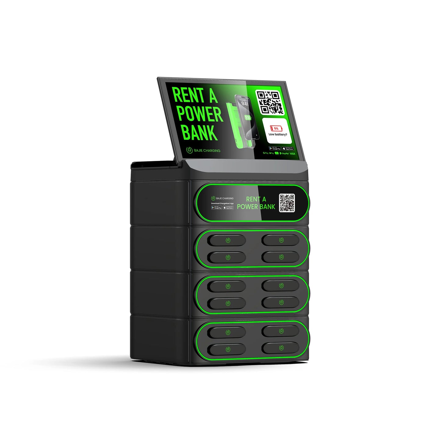 Phone Charging Station Rental Sharing Power Bank 4g Share Rent Portable Mobile Charging Sharing Power Bank Station