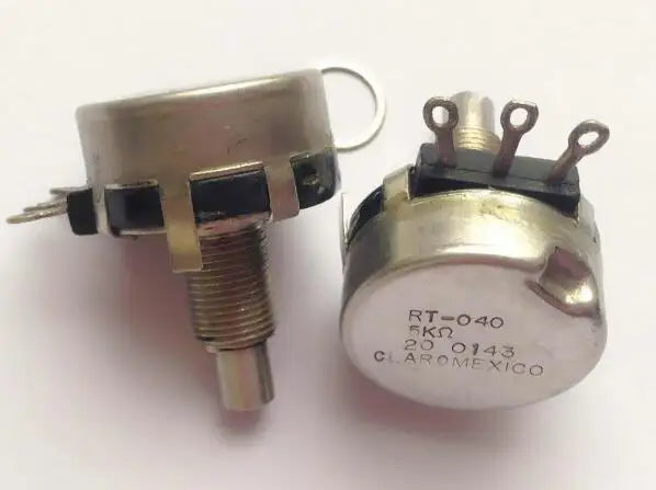 VK Mexico CLARO RT-040 5K 20 5K 45 Degrees Potentiometer Switch with 21mm Shaft Length and Thread Electronic Components