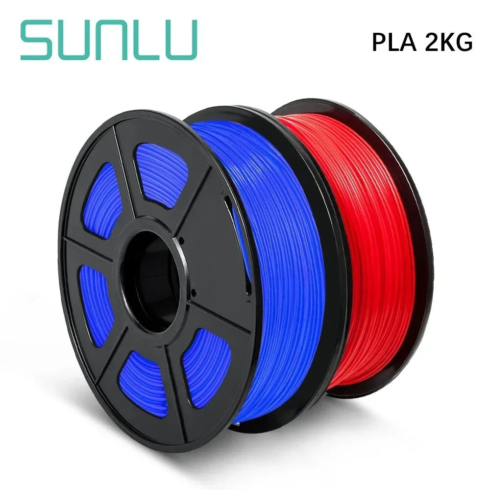 SUNLU PLA Filament 2KG 1KG/ Roll 3D Printer Filament PLA 1.75mm 3d Filament PLA Printing Materials for 3D Printer to 3D Printing