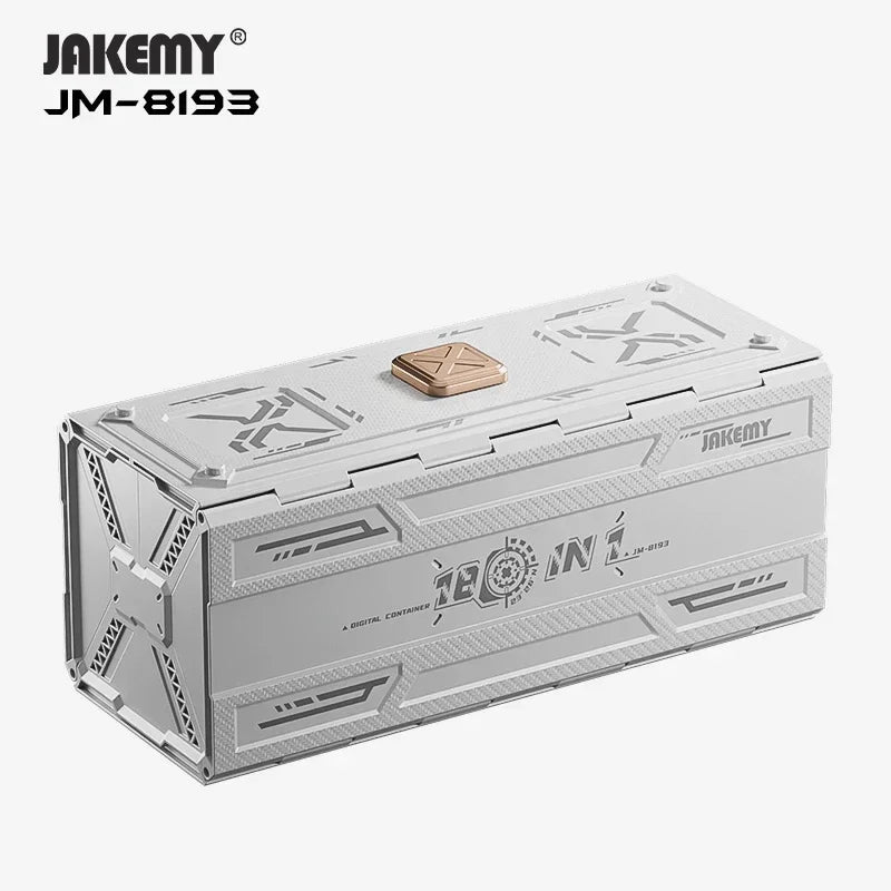 JAKEMY JM-8193 180-in-1 Electric Mini Precision Screwdriver Toolkit Multifunctional for Repair Phone Camera Mini Electronics