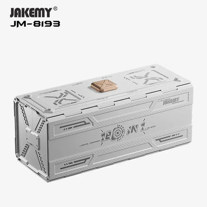 JAKEMY JM-8193 180-in-1 Electric Mini Precision Screwdriver Toolkit Multifunctional for Repair Phone Camera Mini Electronics