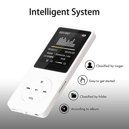 KLW Digital Video MP3 MP4 Music Media Player 1.8" LCD Support 32GB TF Card FM Radio Home Photo Sport Tool