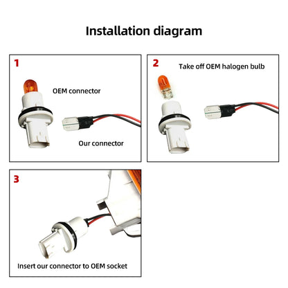 1 Set for Audi A3 S3 8L 2000-2003 A8 D2 1999-2002 TT 8N 2000-2006 LED Dynamic Side Marker Turn Signal Lights Indicator Lamps