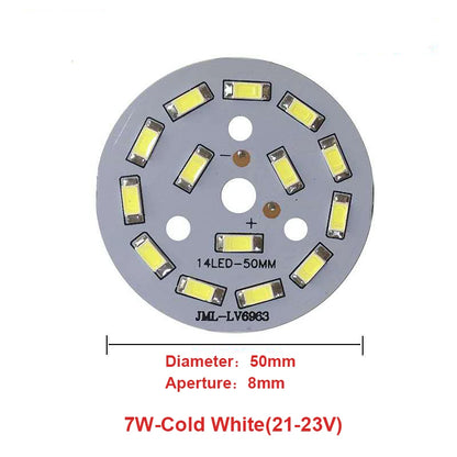 High Brightness LED 5730SMD Lamp Bead Light Board Bulb Round Transformation Light Source 3-18W 32-100MM Tile Wick Modified bulb