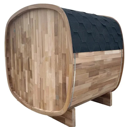 4-Person Cedar Sauna Aromatic Wellness Therapy for Your Outdoor Sanctuary