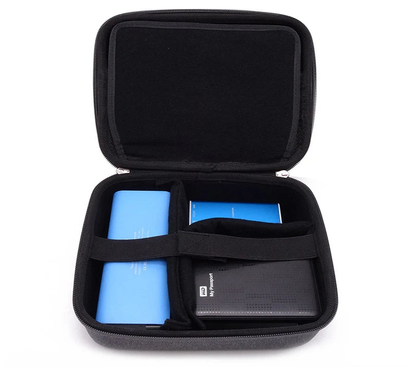 GHKJOK 3.5 inch Large HDD USB Flash Drive external hard disk case Cable Organizer Bag Carry Case usb flash disk GH1603