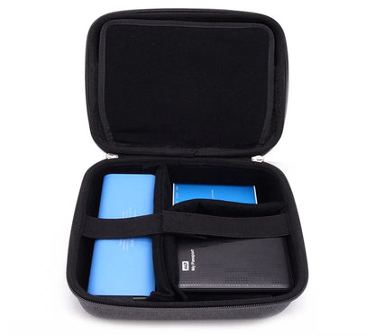 GHKJOK 3.5 inch Large HDD USB Flash Drive external hard disk case Cable Organizer Bag Carry Case usb flash disk GH1603