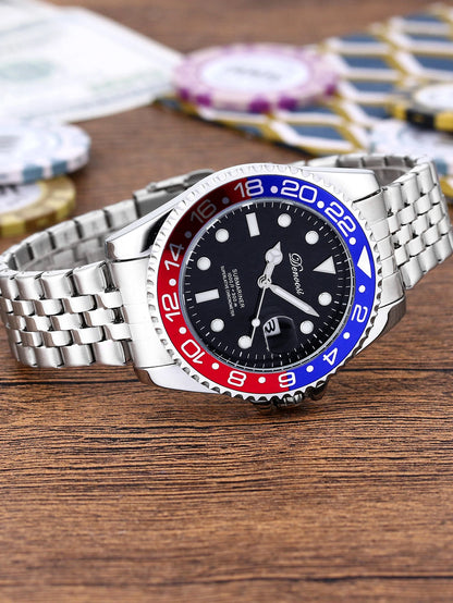 Denvosi Stainless Steel BRAND Luxury Quartz Watches for Men OEM  Sales  Montre Quartz Pour Homme