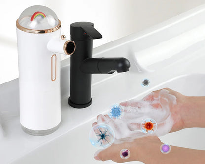Rechargeable Smart Plastic Modern Bathroom Hand Sensor Touchless Dish Foam Automatic Liquid Soap Dispenser