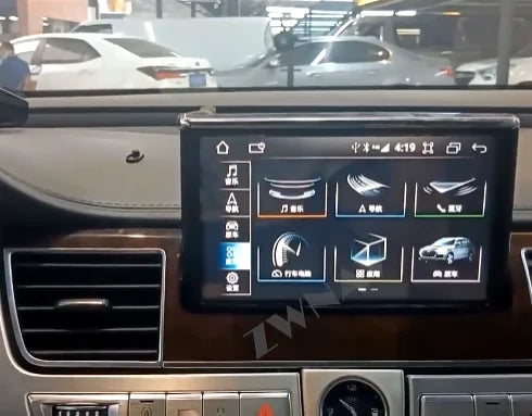 ZWNAV Android 11.0 Qualcomm 8 Core 128GB Car Radio for Audi A8 A8L D4 2004-2012 IPS Car Screen Stereo Audio Multimedia Player