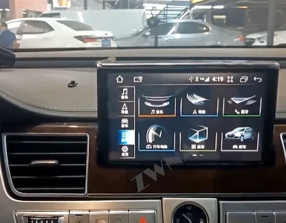 ZWNAV Android 11.0 Qualcomm 8 Core 128GB Car Radio for Audi A8 A8L D4 2004-2012 IPS Car Screen Stereo Audio Multimedia Player