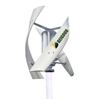 Wind Driven Roof Top Turbine Ventilator Vertical Wind Turbine 1500w Wind Generator 48v  Lithium Battery